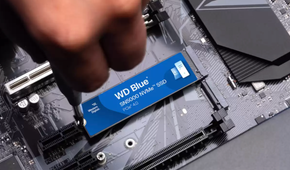 WD SN5000 SSD installed in M.2 slot