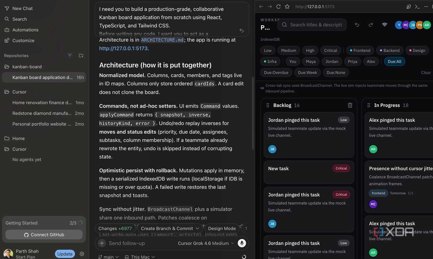 Claude Opus 5, GPT-5.6 ve Grok 4.6 aynı web projesiyle test edildi: Sadece biri kıdemli geliştirici gibi davrandı
