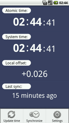ClockSync - Synchronise Device Time via NTP