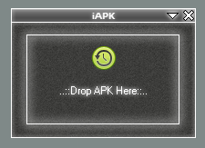 Drag and Drop Install APKs with iAPK Tool