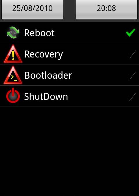 Schedule Reboot with PowerBoot for Android
