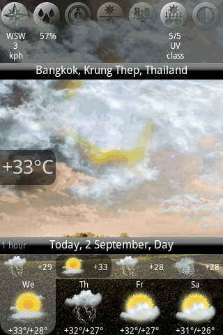 Animated Weather App for Android