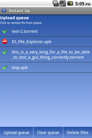 Upload Files to your FTP Server with Instant Upload