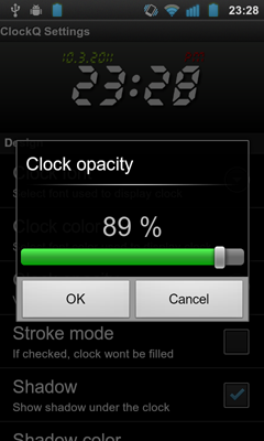 Digital Clock Widget for Android
