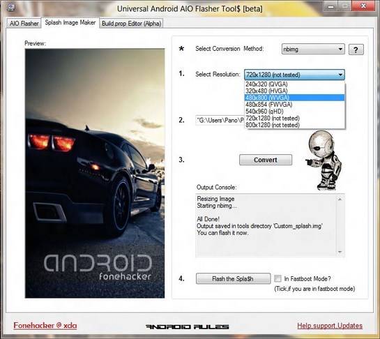 Universal Android AIO Flasher Tool Updated