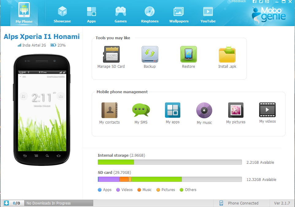 Manage Your Android from Your Computer with Mobogenie