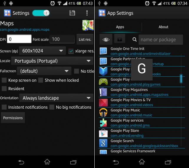 Modify Per-App Settings with App Settings Xposed Module