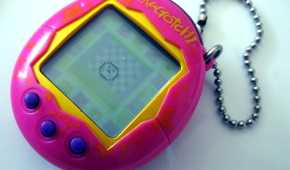 tamagotchi keychain digital pet