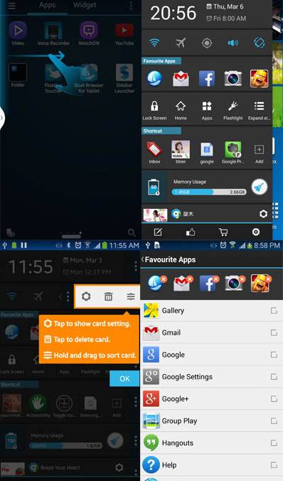 Multitask Easier with Sidebar Launcher