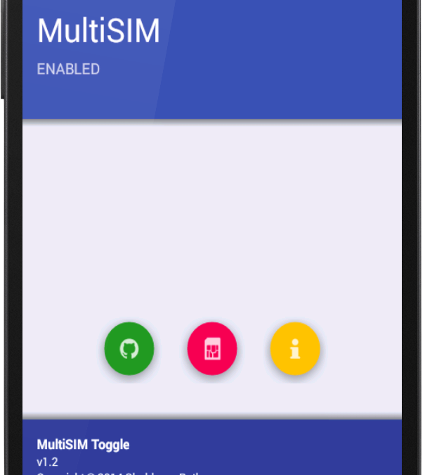 Toggle Your Device's Multi-SIM Functionality