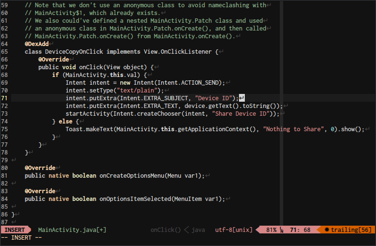 DexPatcher: Patch Android APKs Using Java