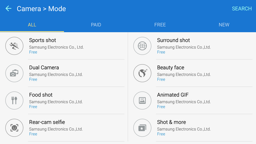Samsung Galaxy Note 5 Camera