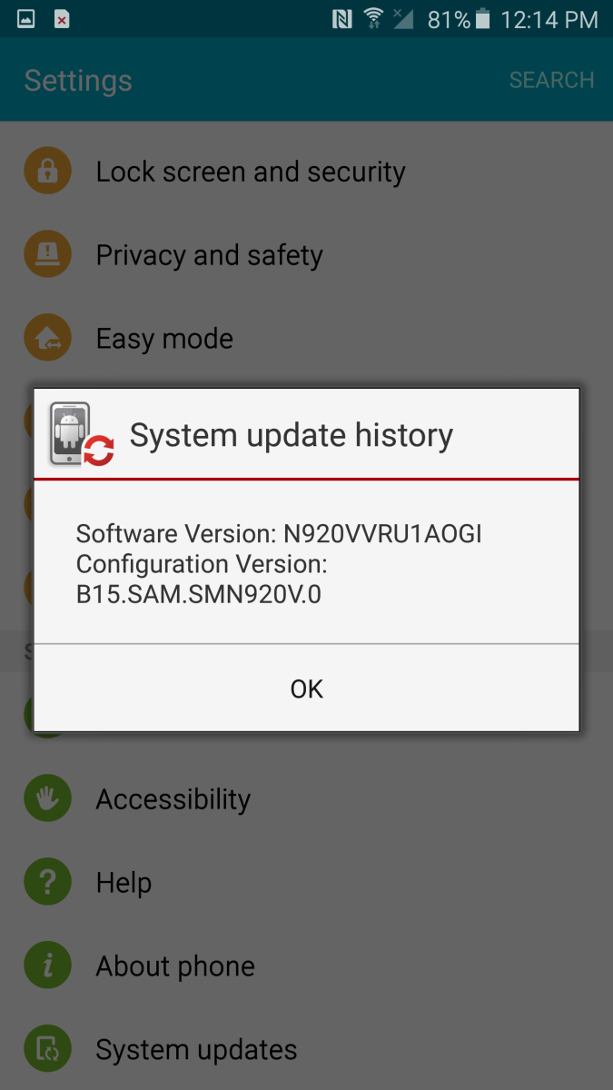 Update The Samsung Galaxy Note5