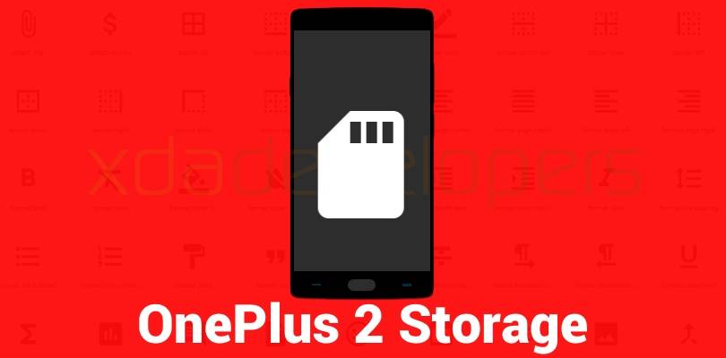 One Plus Photo Storage OnePlus 2 Storage