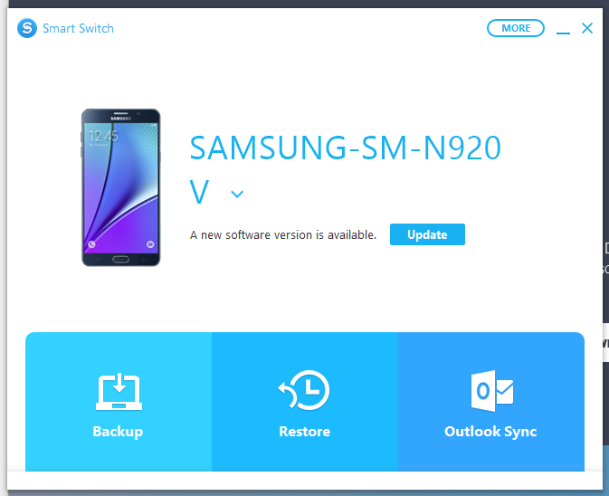 Update The Samsung Galaxy Note5