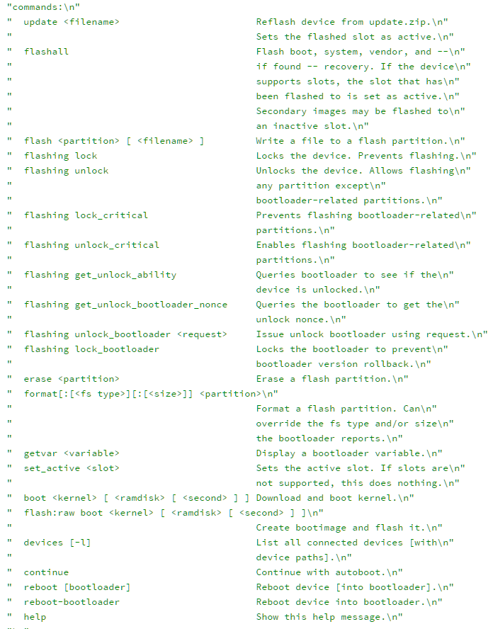 How to Discover Hidden Fastboot Commands