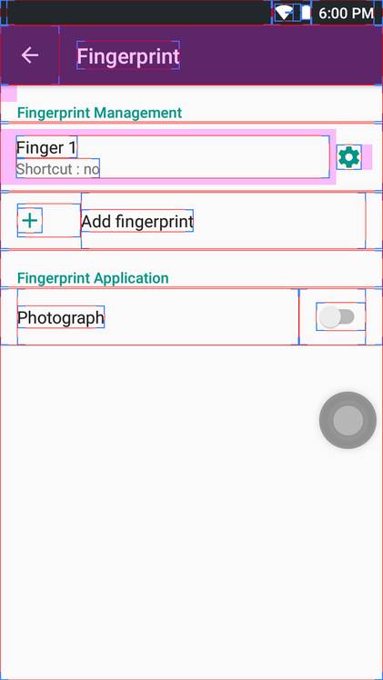 Ulefone Metal Fingerprint Bounding Box