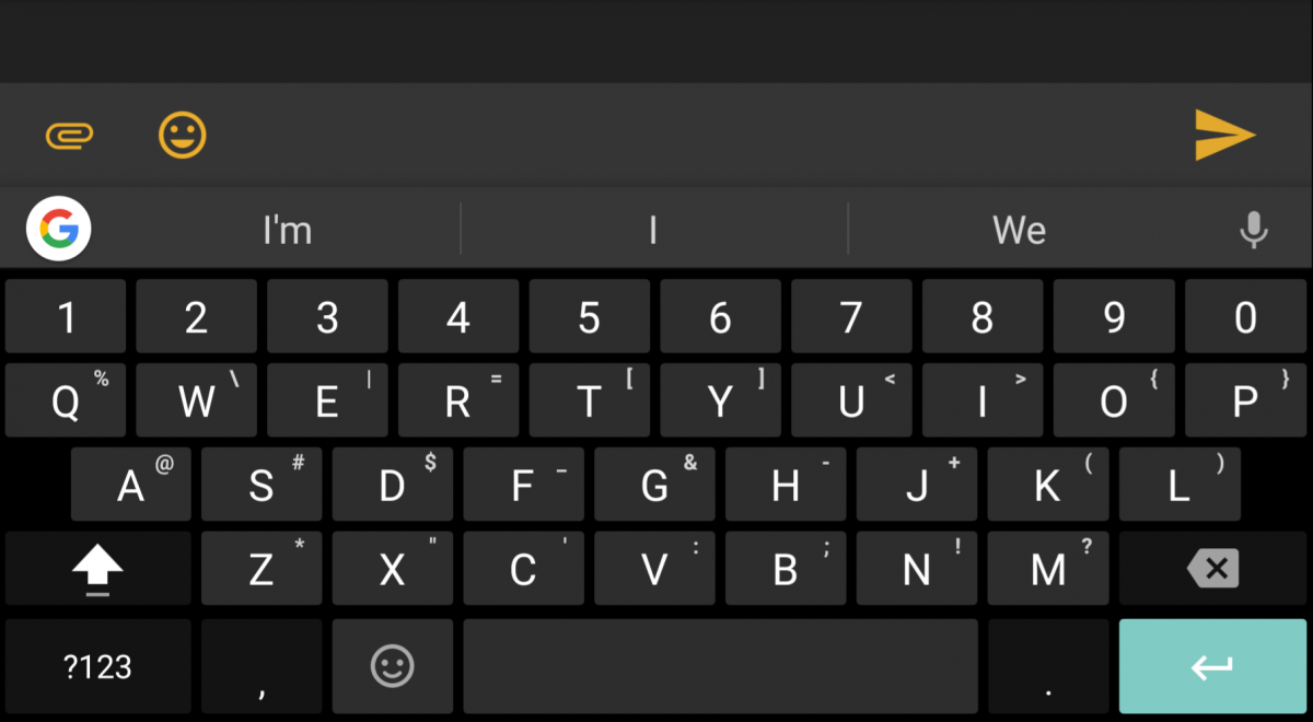 Nav Lef Android How to add Left/Right Cursors to the Nav Bar during Text Input on Android O