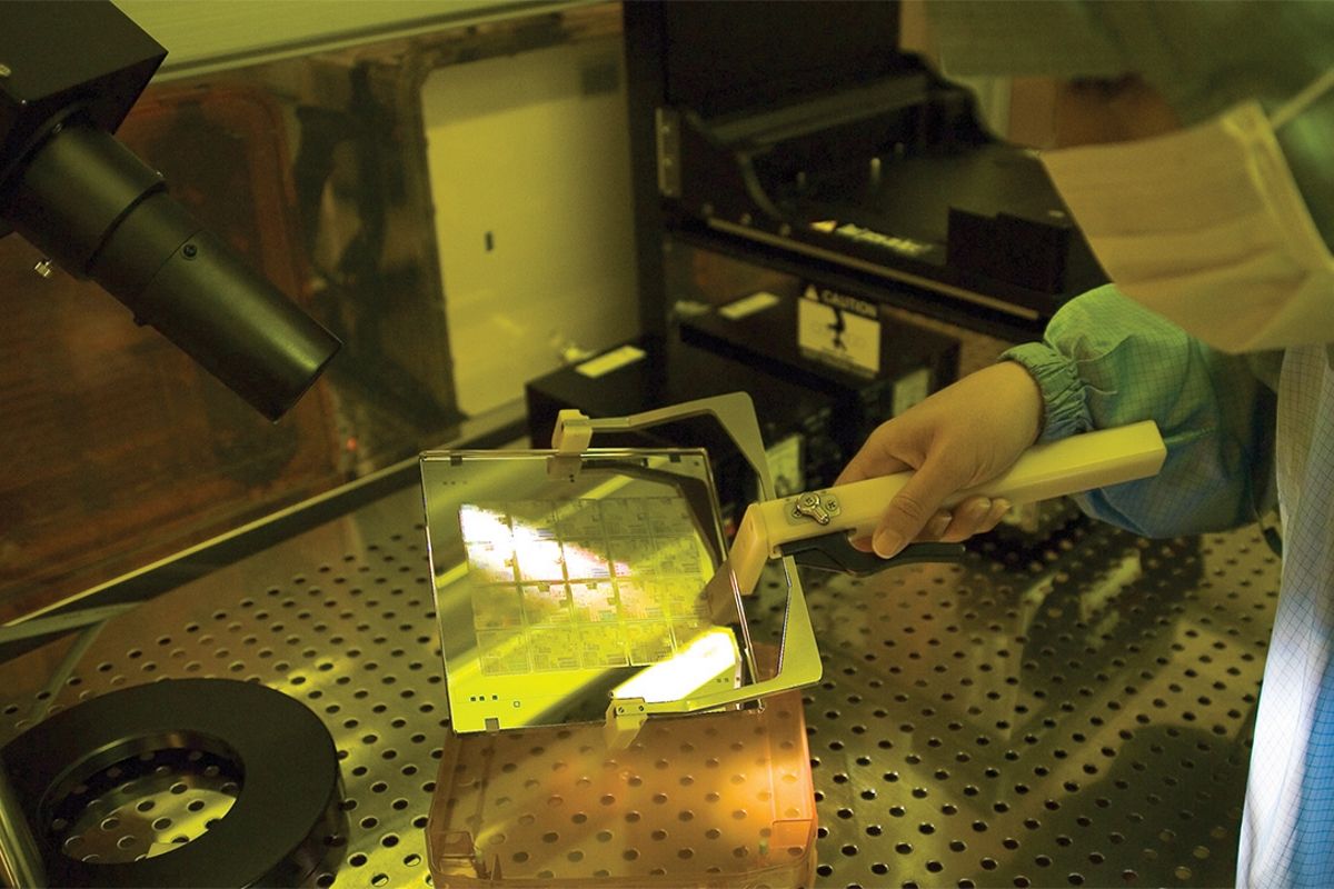 Semiconductor production