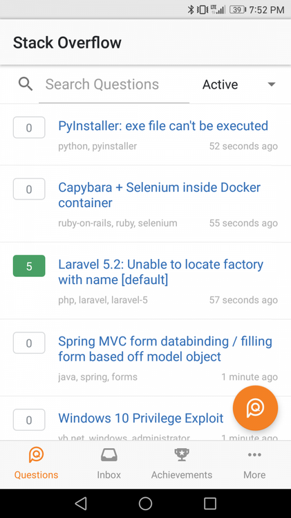 Android Stack Overflow Stack Overflow Receives an Official App for Android and iOS