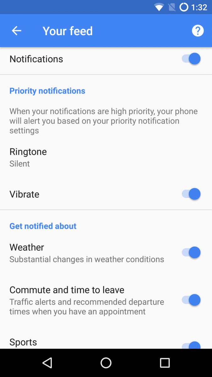 Google App v7.3 Prepares to Add a Notification Listener Service to ...
