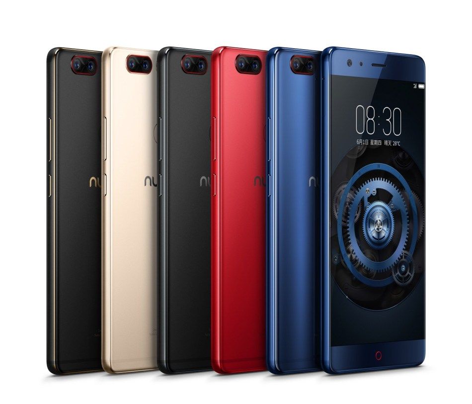 nubia スマートフォン Nubia Z17S (6GB RAM/64GB ROM) - Black & Gold