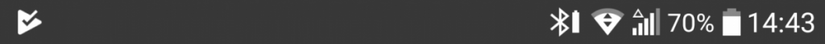 LG Bluetooth Battery Level Indicator