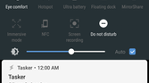 Hide Quick Settings Tiles Lock Screen