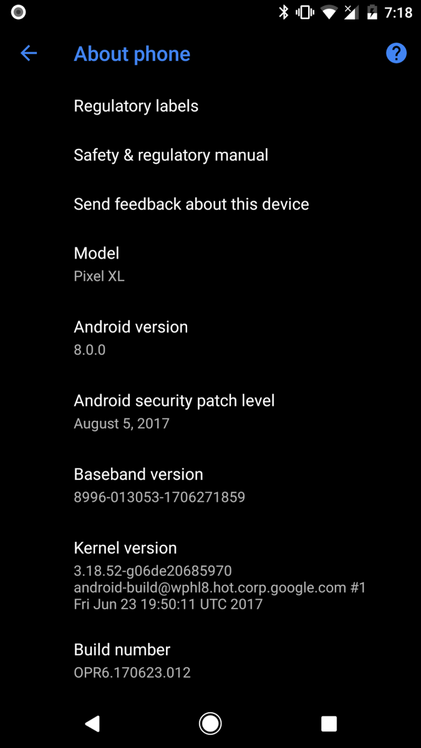 Android Oreo Theme Support via Substratum
