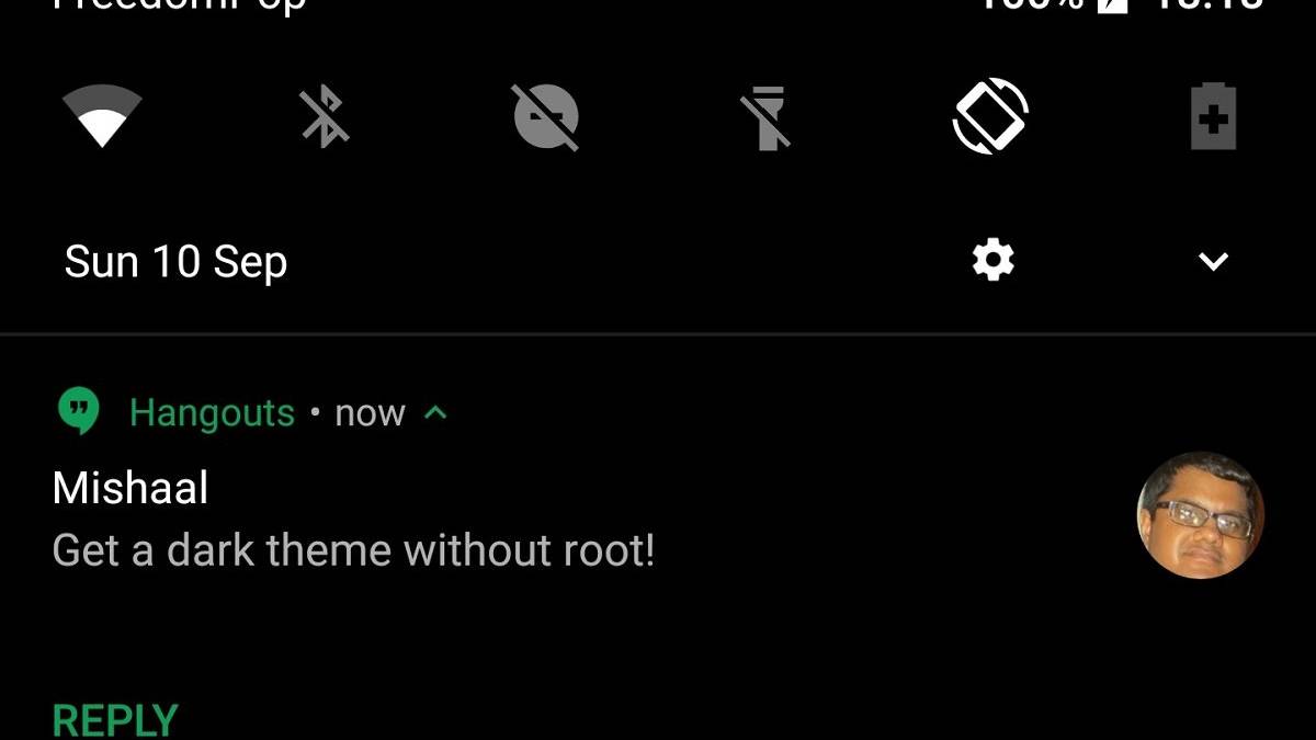 How to Install Dark Theme on Android Oreo Without Root