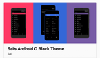 Install Dark Theme on Android 8.0 Without Root