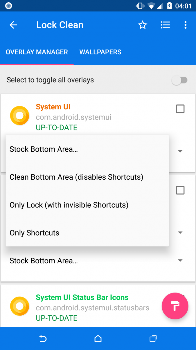 Clean Lock Screen Android Oreo