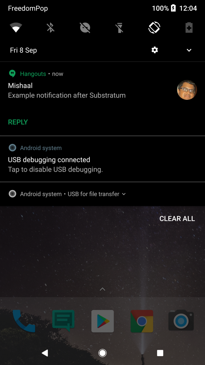 How to get a Dark Theme on Android 8.0 Oreo