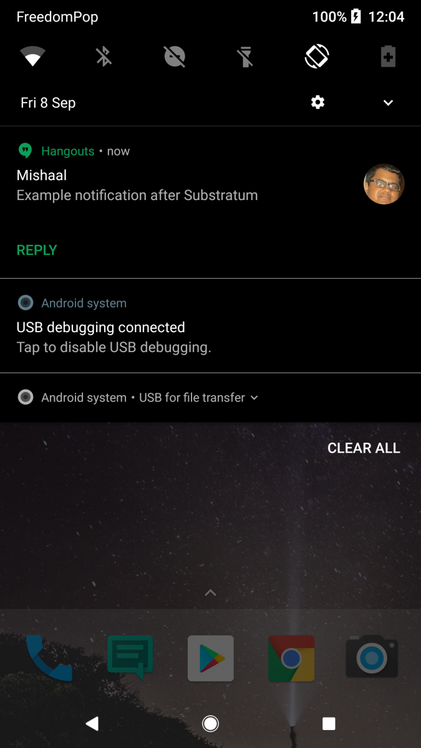 How to get a Dark Theme on Android 8.0 Oreo