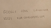Google Lens Launcher for Google Photos