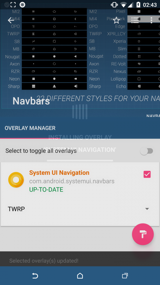 Install Custom Nav Bar Icons Android Oreo