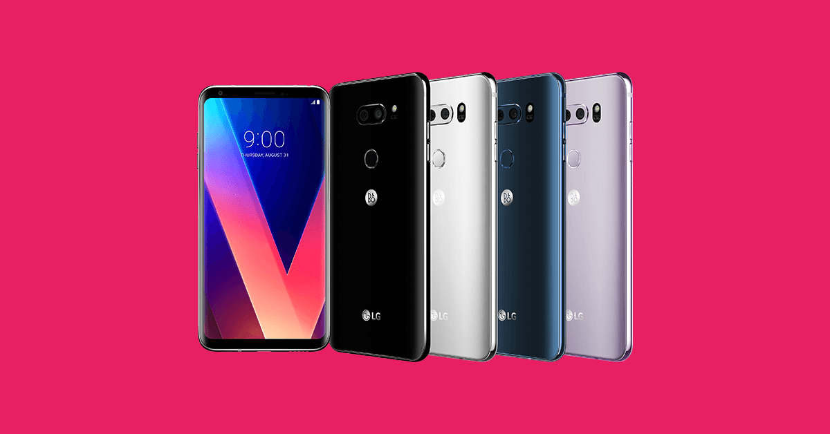Unlocked LG V30 to Support T-Mobile's New LTE Band 71 (600 MHz)