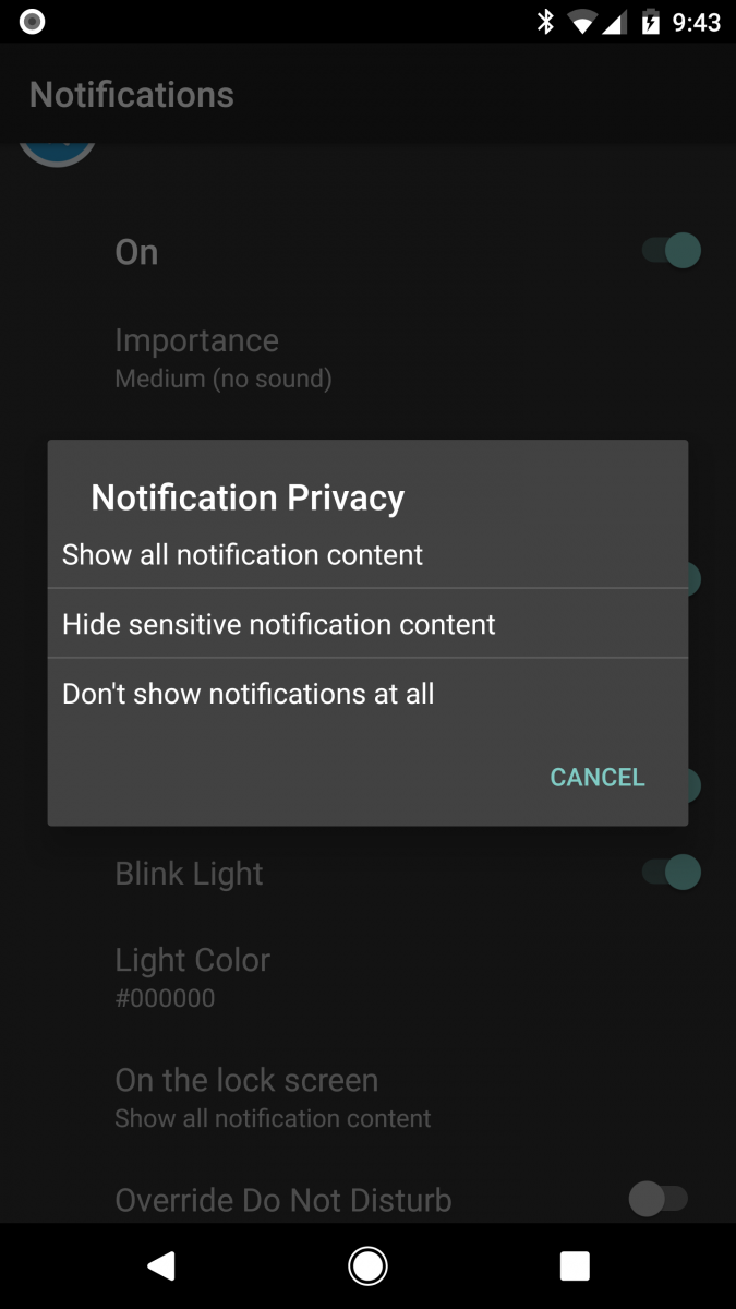 Bring Back Missing Notification Importance Controls in Android Oreo
