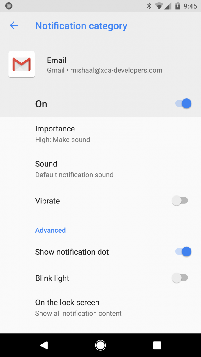 Bring Back Missing Notification Importance Controls in Android Oreo