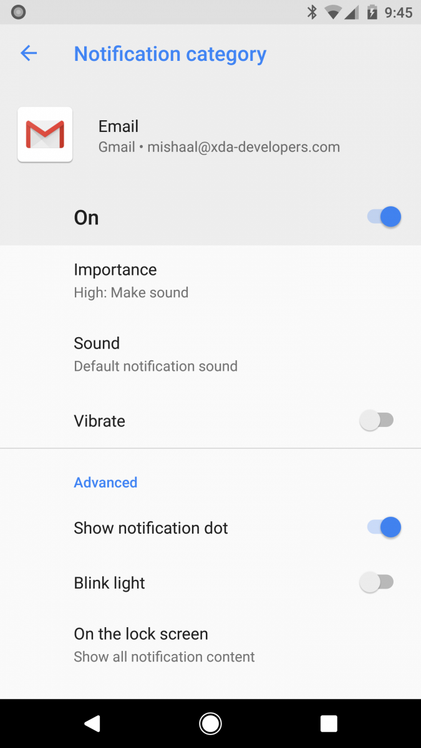 Bring Back Missing Notification Importance Controls in Android Oreo