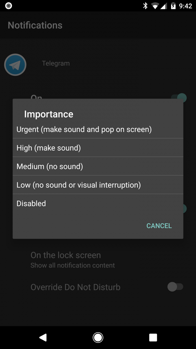 Bring Back Missing Notification Importance Controls in Android Oreo
