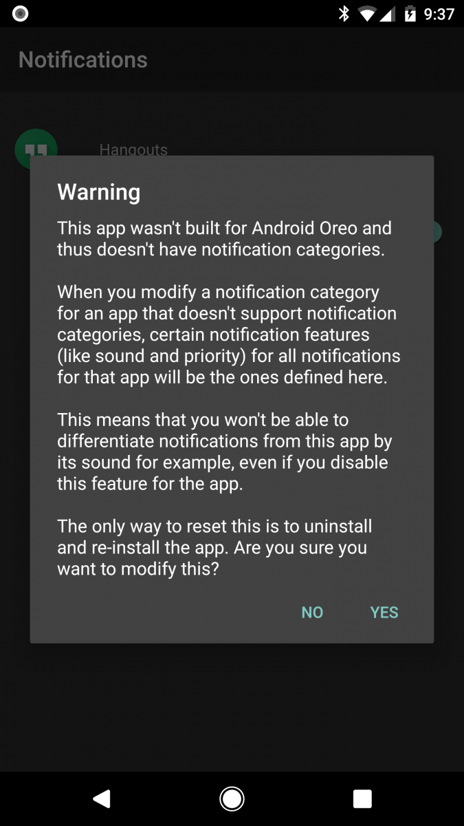 Bring Back Missing Notification Importance Controls in Android Oreo