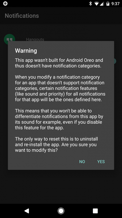 Bring Back Missing Notification Importance Controls in Android Oreo