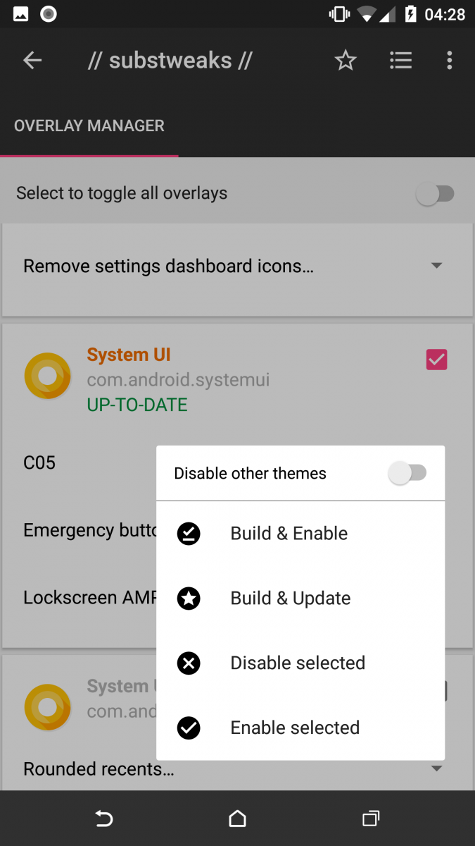 Add more Columns to the Quick Settings
