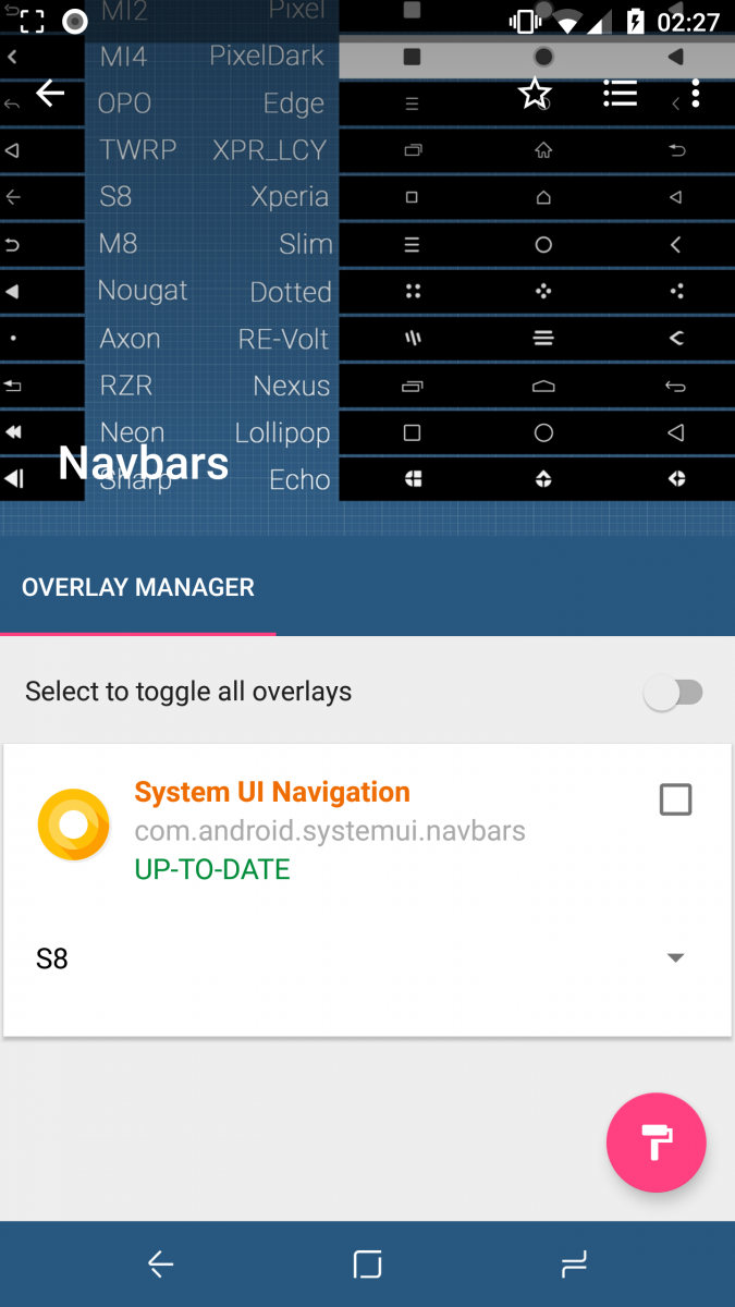 Custom Navigation Bar Icons Android Oreo