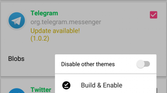 Get Blob Emoji in Telegram on Android Oreo