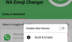 Get Blob Emoji on Whatsapp in Android Oreo