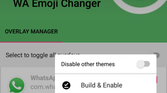 Get Blob Emoji on Whatsapp in Android Oreo