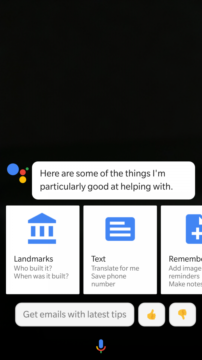 Enable Google Lens in Google Assistant