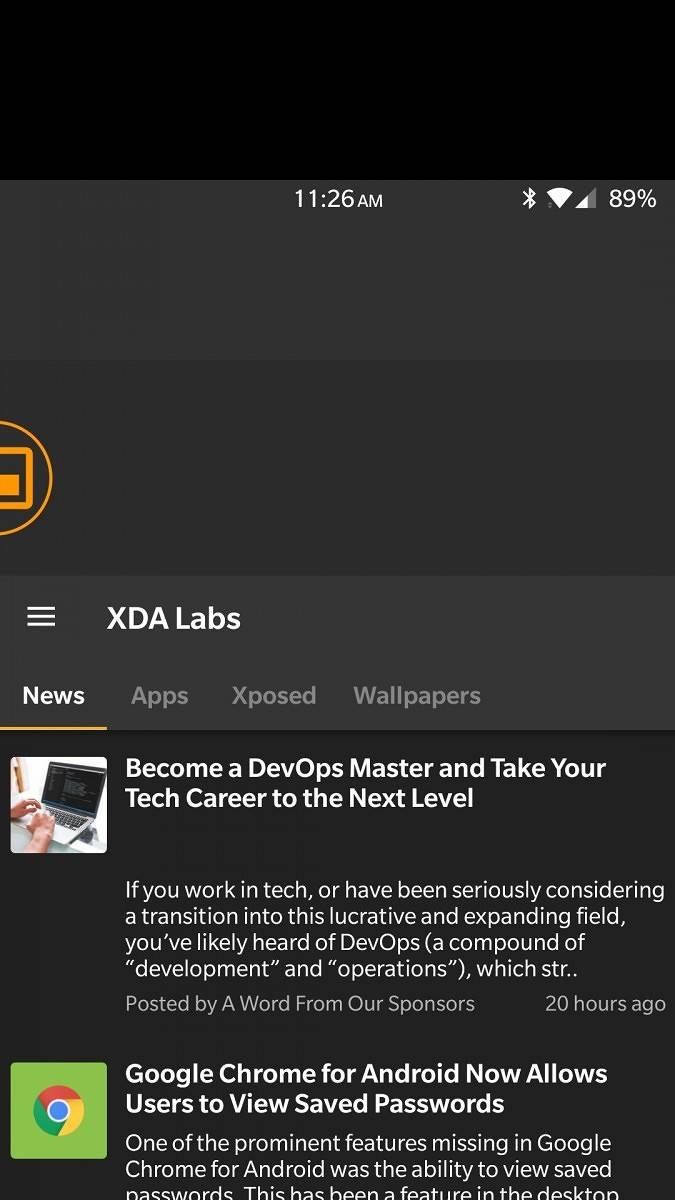 One Handed Mode by XDA Brings iOS Reachability Feature to any phone